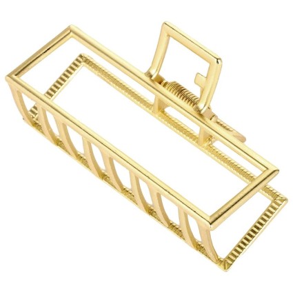 SOHO Large Square hair clip - Gold