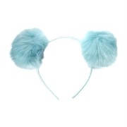 Ombre Pom Pom headband - Turquoise