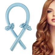 Heatless Hair Curlers - Get beautiful curls without heat - Blue