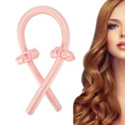 Heatless Hair Curlers - Get beautiful curls without heat - Pink