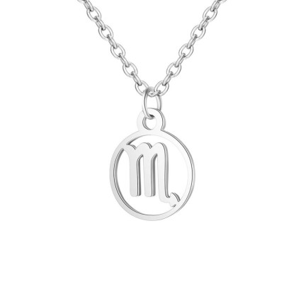 Zodiac necklace: Scorpio - Zodiac, Silver