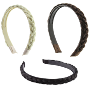 Faux Headband twisted hair - many colors