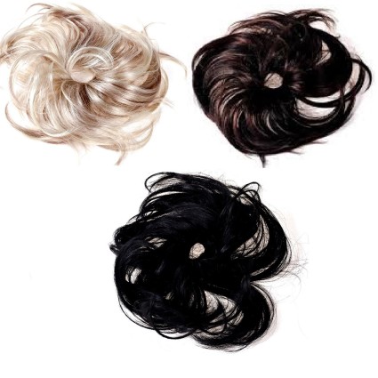 FashionGirl | Faux Hair Ponytail holder with synthetic hair - color variants