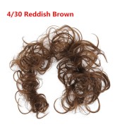 Messy Curly Hair Bun #4/30 - Red brown