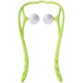 Neck massage device for relieving neck and shoulder pain - Green