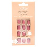 Click On / Press On Nails Nails - Rouge