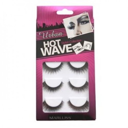 Fake Eyelashes - Hot Wave collection 5pack no. 3310 - 5 sets
