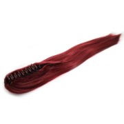 Ponytail Hair claw Straight  - red-brown #33