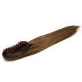 Ponytail extensions claw straight - color 6# light brown