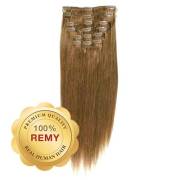 Clip On Extensions - 40 cm #12 light brown