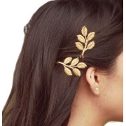 Gold Leaf Hairpins
