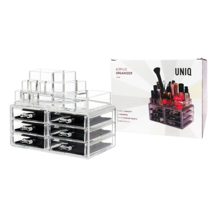 UNIQ Makeup Organizer with 6 drawers - U340
