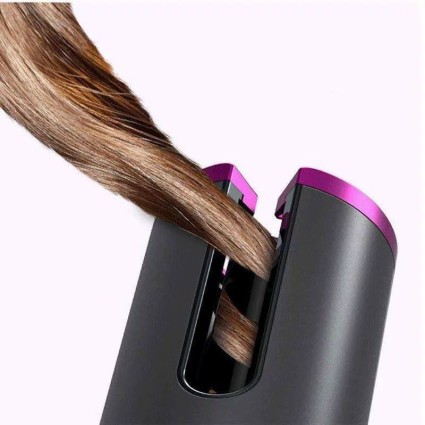 Cordless Auto Hair Curler - Rechargeable Auto Curler For Curls or Waves