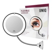 UNIQ Flexible Mirror with LED light & 10x magnification