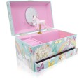 UNIQ Jewelry Box for Kids with Music Ballerina (Unicorn) - Mint Green