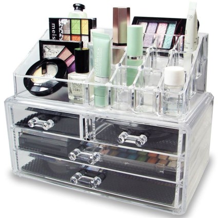 UNIQ Jewelry/Makeup Organizer Acrylic with 4 Drawers - SF 1155