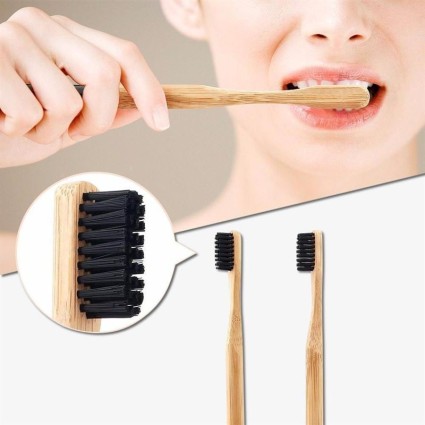Whitening Teeth whitening active carbon + Bamboo Toothbrush