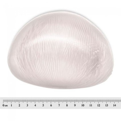 Silicone Breast Enhancers for bras - Clear oval shape (80 gram)