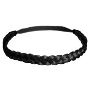 Soho Braided Headband - Black