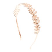 Headband with Gold Leaves