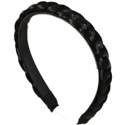 Braided Hair band - Black