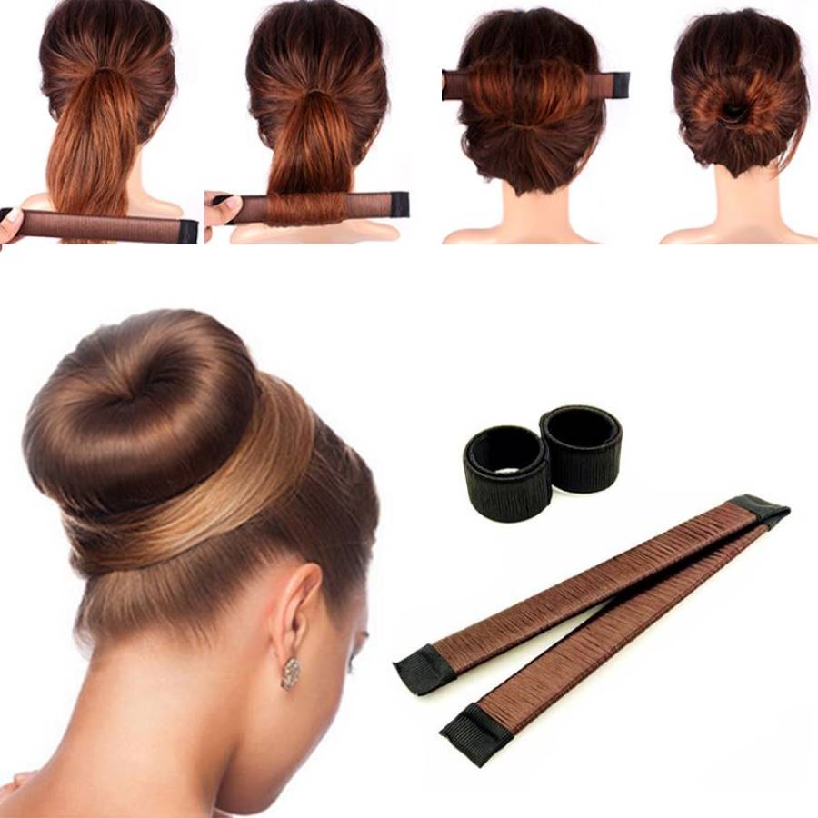 echtgenoot Dekking rotatie Magic Hair Bun Maker - Create the perfect hair bun