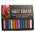 Hair Chalk Package with 12 Pieces 