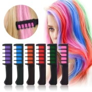 UNIQ Hairbrush with Hair Chalk - 6 Colors