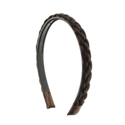 Hairband with Braided Hair in Different Colors