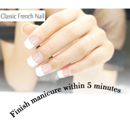 Click On / Press on nails - french nails