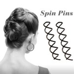 Spin Pins - Black 2pcs