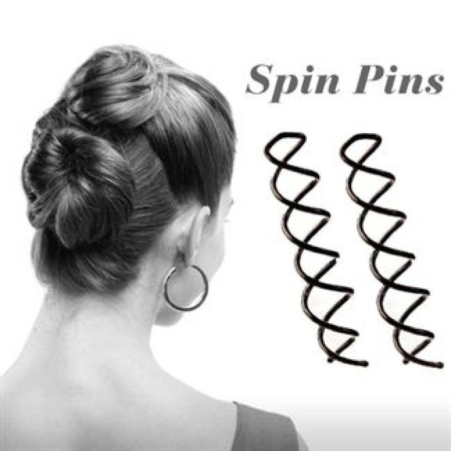 Spin Pins - Black 2pcs.