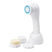 Super Cleanse Facial Cleansing Brush, white