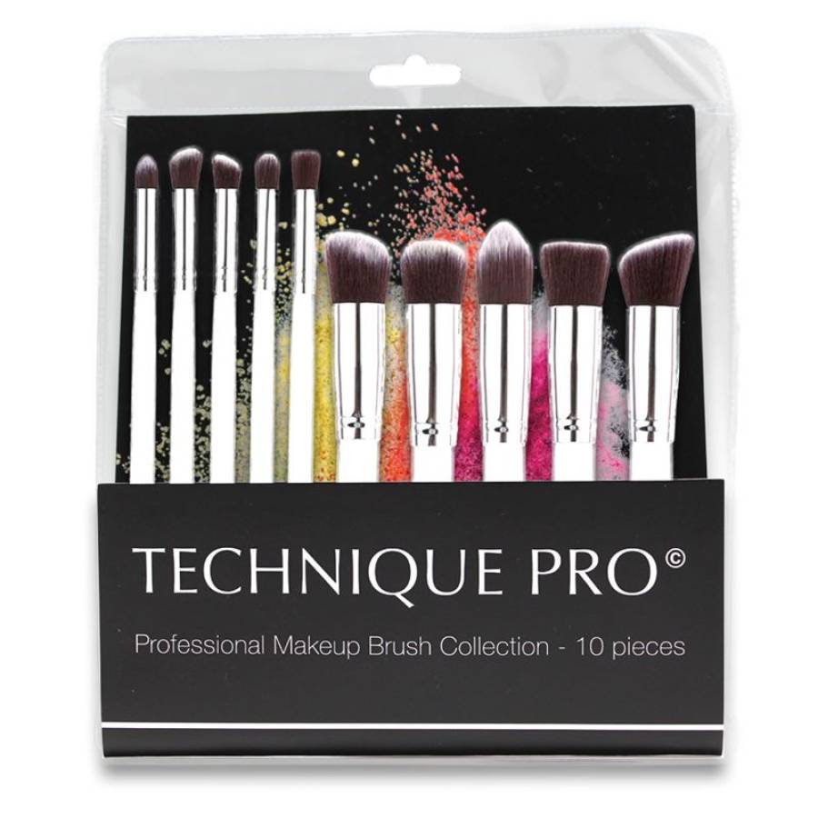 Technique PRO Makeup Silver edition - 10 pcs
