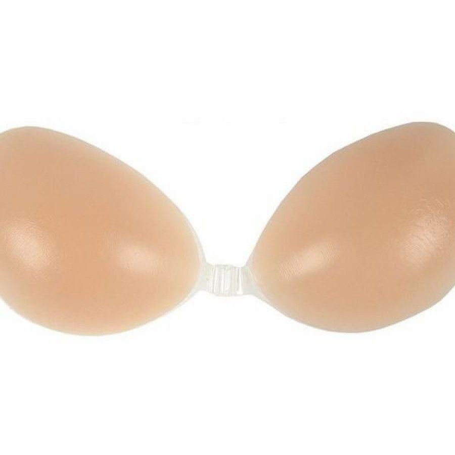 Silicone Breast Enhancers for bras - Clear oval shape (80 gram)