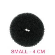 4 cm Hair donut black