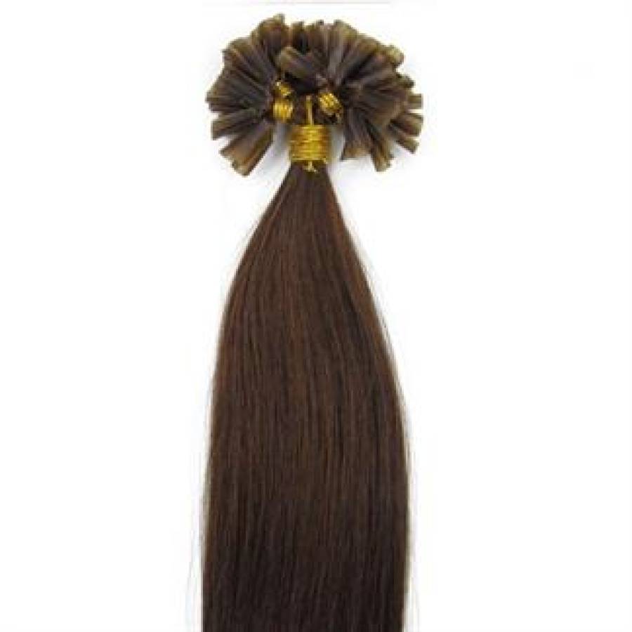 FashionGirl cm Fusion Hair extensions 4# Brown