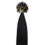 50 cm Hot Fusion Hair extensions 1# Black