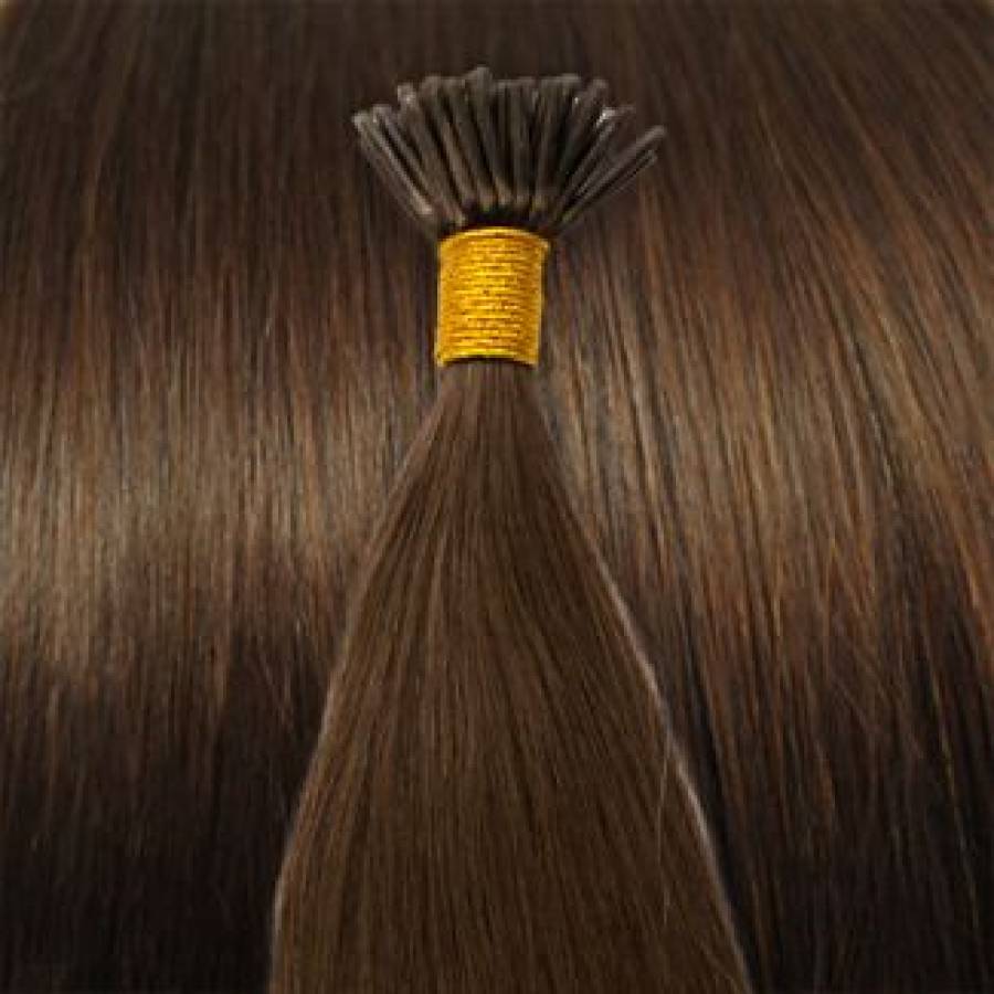 Uitvoerbaar Malaise Illustreren 60 cm Cold Fusion hair extensions Brown 4#