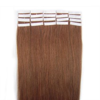 60 cm tape on Extensions red brown 30#