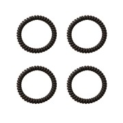 Soho Wave Spiral Hair Elastic - Black