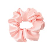 Soho Satin Scrunchie - Sweet Pink