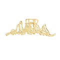 Soho Asli Metal Hair Clamp - Gold
