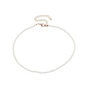 Pearl necklace - Beaded Choker