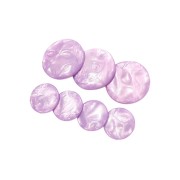 Soho Opal Hair Buckles - Purple