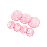 Soho Opal Hair Buckles - Pink