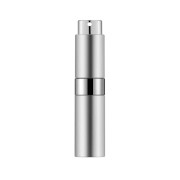Uniq travel bottle for perfume refill with pump 8 ml - silver