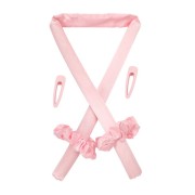 Heatless Hair Curler Hairband - Pink