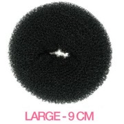 9 cm Hair donut - Black