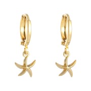 Soho Starfish Earrings - Gold